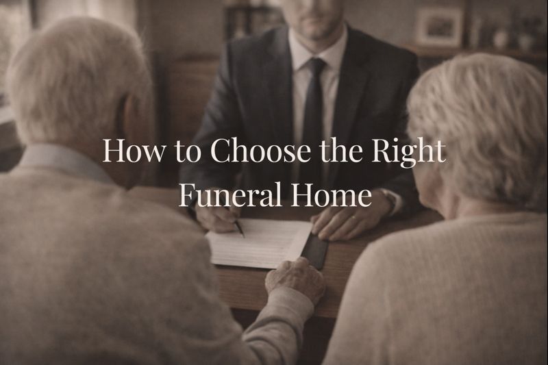How to Choose the Right Funeral Home: Questions to Ask and Red Flags to Watch