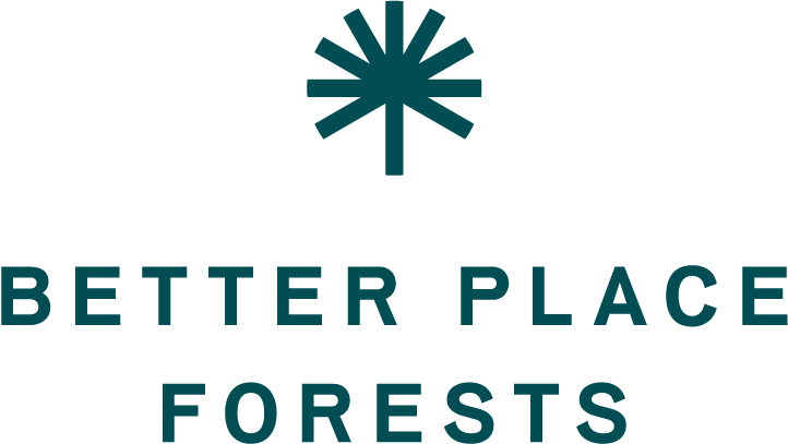 Better Place Forests logo for green burial and tree burial cremation options