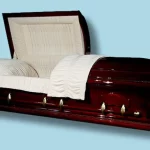 Image of Cherry Wood casket