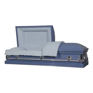 Image of Claire Series Orion Blue Casket