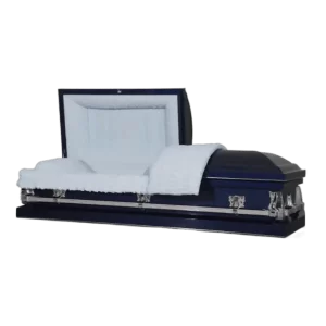 Image of Claire Roman Orion series Navy Blue casket