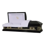 Satin Series black pearl casket image
