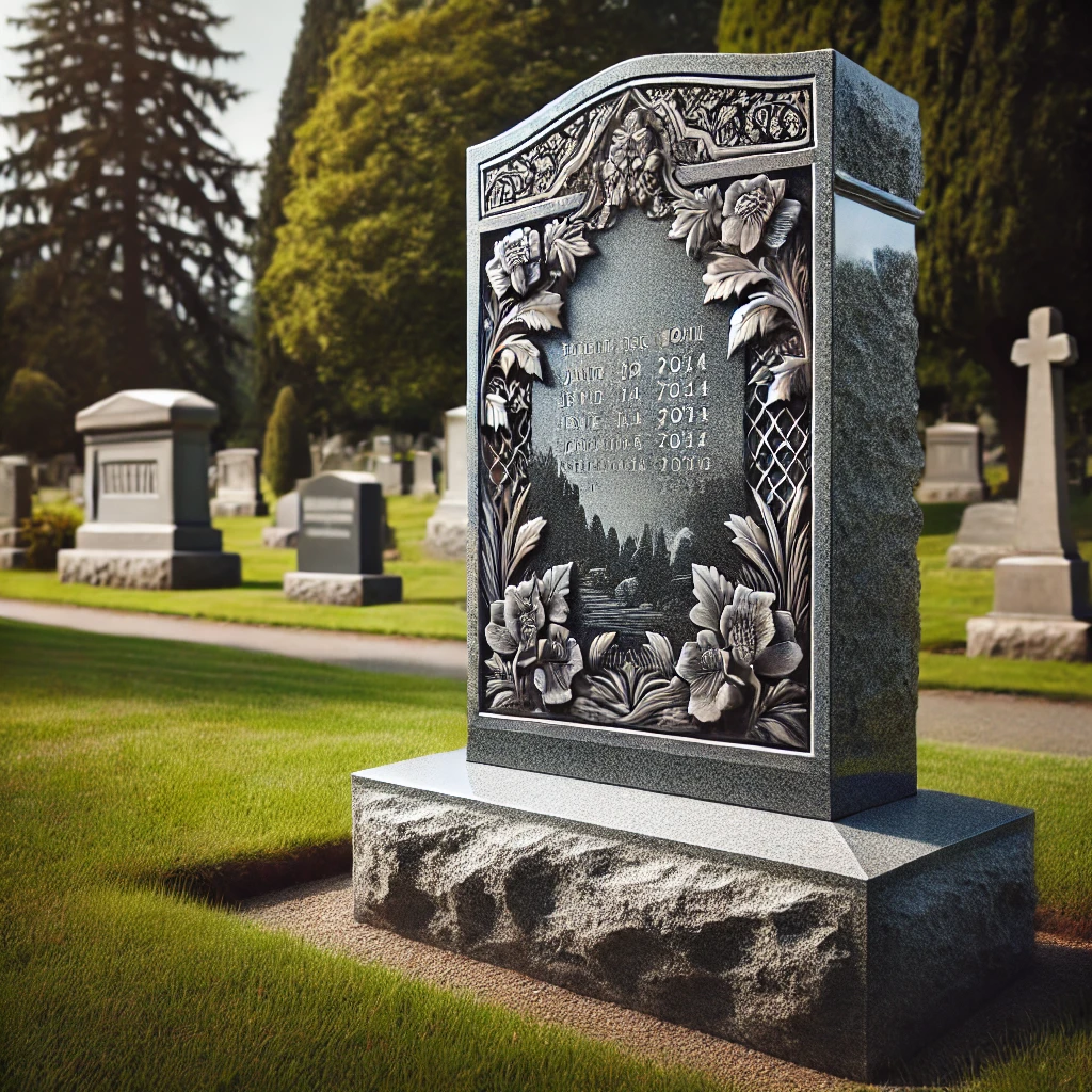 Granite Headstone marker