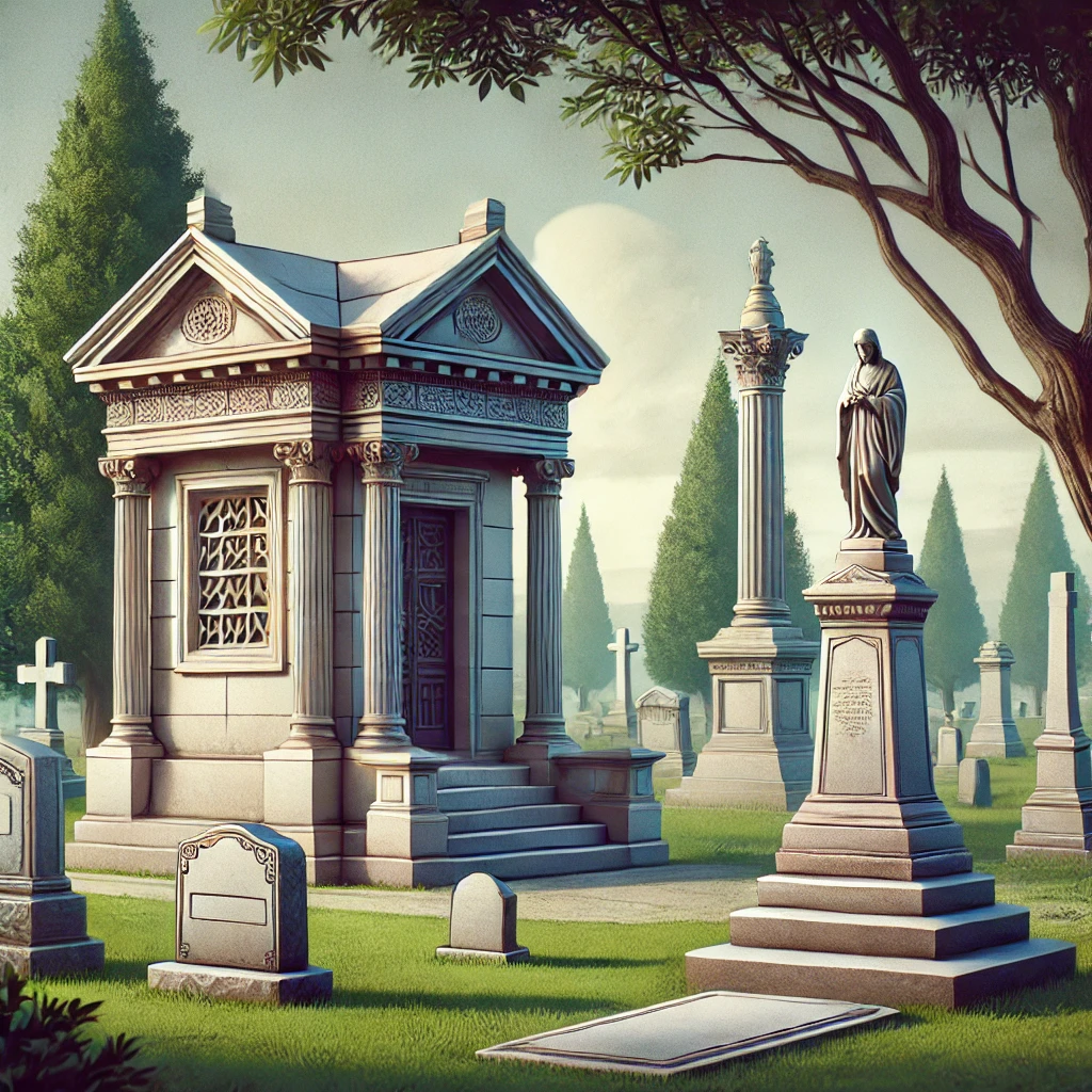 Stone Memorials: Ultimate Guide To Monuments, Markers, Headstones And Mausoleums