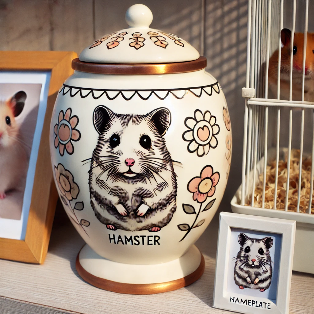 small pet urns for gerbils and hamsters and guinea pigs