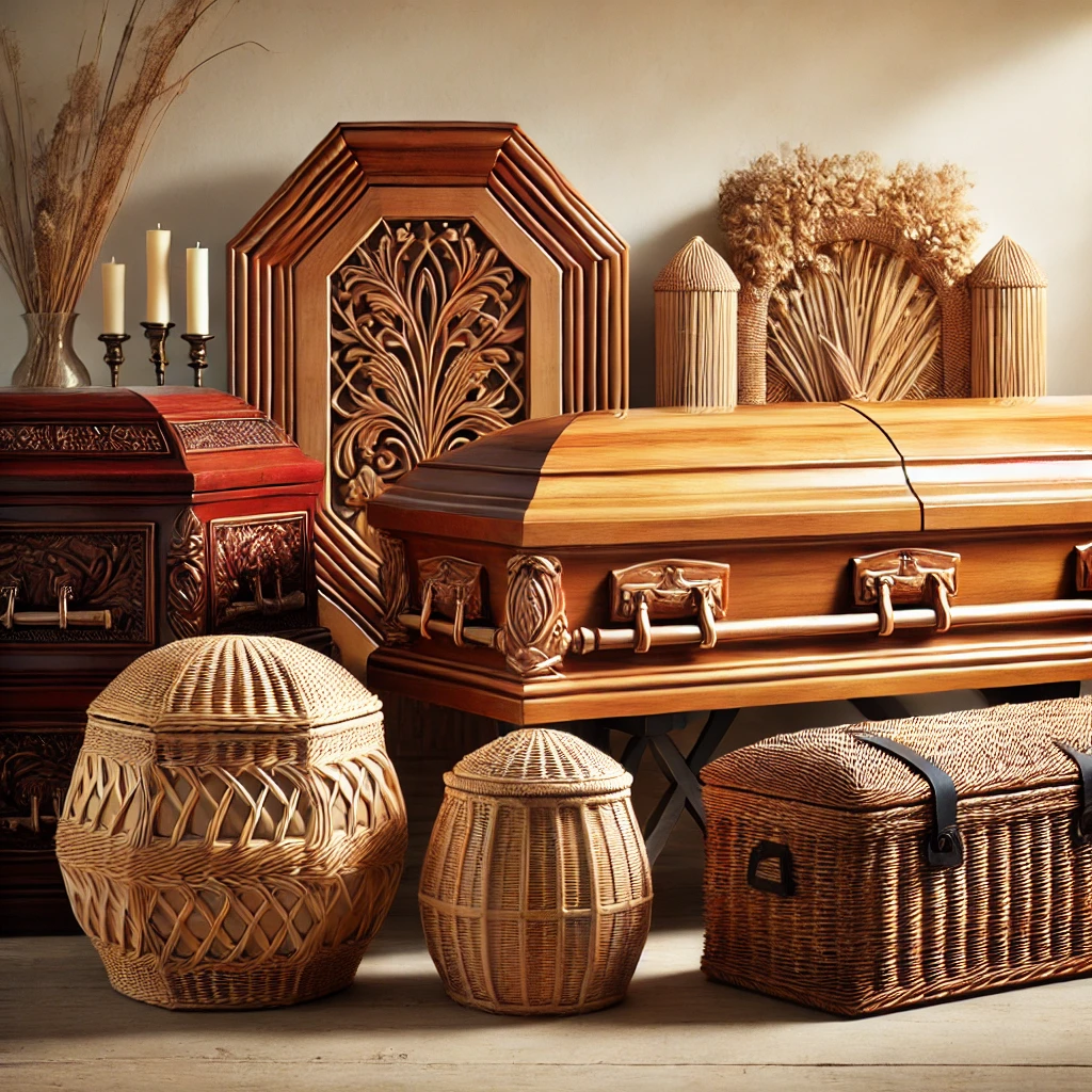 Types of caskets and coffins