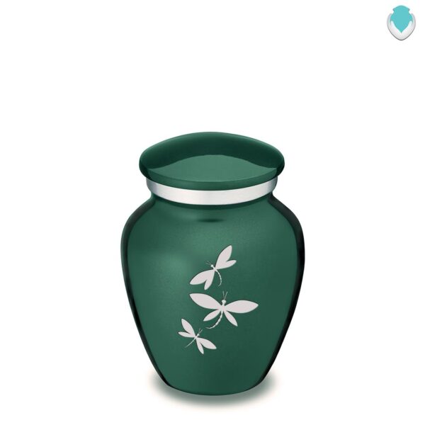 Image of Keepsake Embrace Dragonflies Cremation Urn by Ever Loved