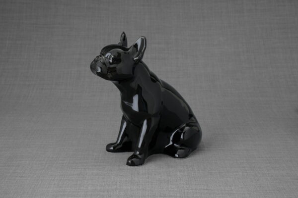 Image of pulvis art urns for French bulldog pet cremation urn.