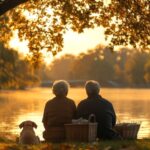 photo of a couple sitting together talking about end-of-life planning