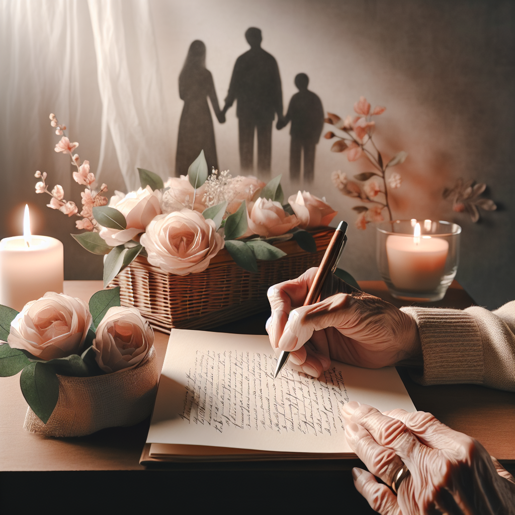 “Crafting a Legacy in Words: A Compassionate Guide to Writing Your Parent’s Obituary”