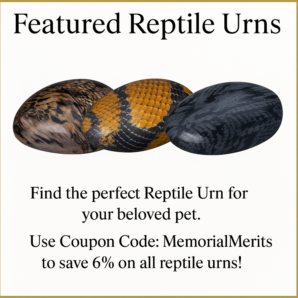 Featured Reptile Urns – Elegant Memorial Options for Beloved Pets