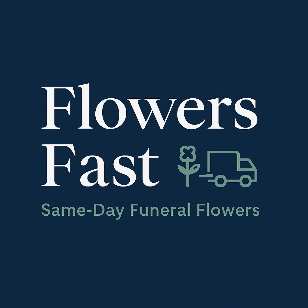 Flowers Fast same-day funeral flower delivery, sympathy flowers nationwide, casket sprays, memorial bouquets, quick affordable flower service