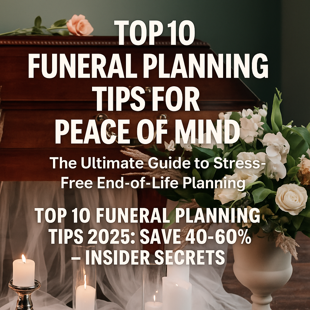 Top 10 Funeral Planning Tips for Peace of Mind: The Ultimate Guide to Stress-Free End-of-Life Planning