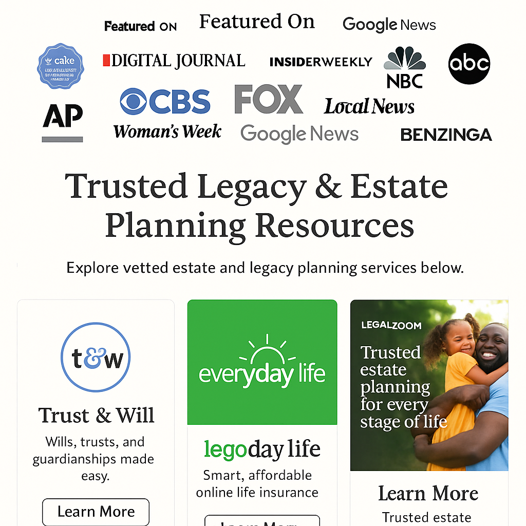 Trusted Legacy & Estate Planning Services | Memorial Merits