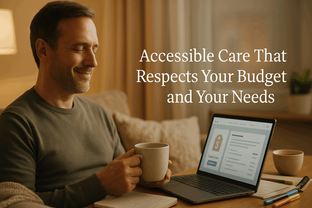 Affordable grief therapy through Calmerry making professional support accessible