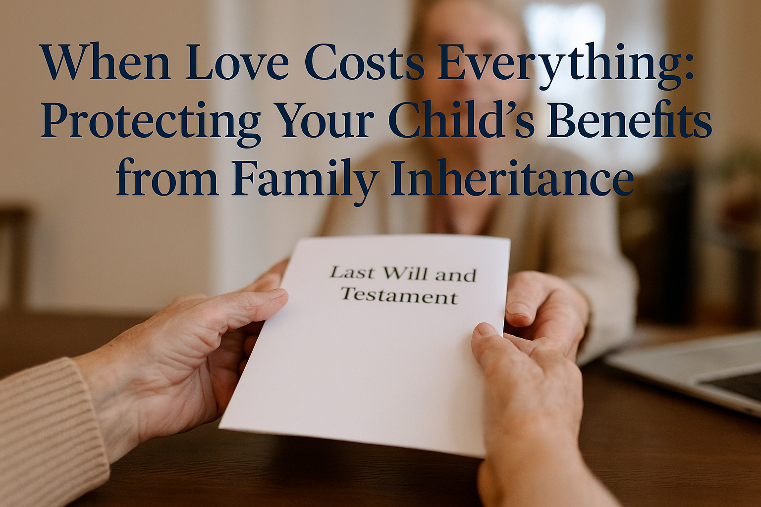 How to Protect Your Special Needs Child’s Benefits from Family Inheritances: The Essential Conversation Guide