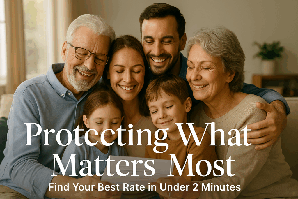 Confident mature woman representing peace of mind achieved through guaranteed life insurance planning