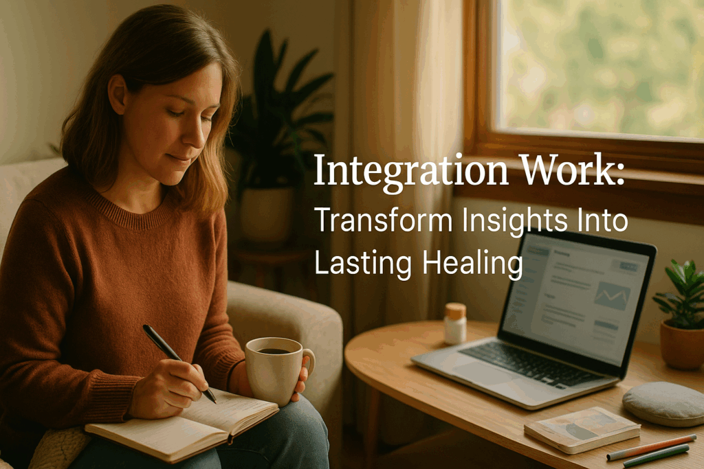 Therapeutic integration and ongoing support through Mindbloom's ketamine therapy program
