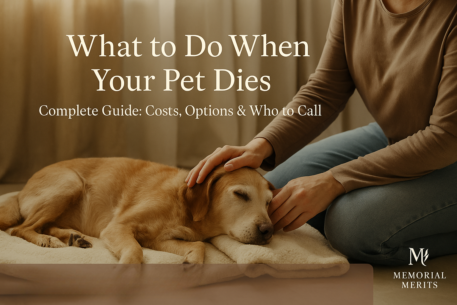 What to Do When Your Pet Dies: A Complete Step-by-Step Guide (Costs, Options & Who to Call)