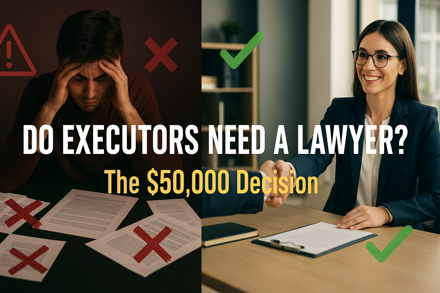 Do Executors Need a Probate Lawyer? When Going Without a Probate Attorney Becomes Dangerous