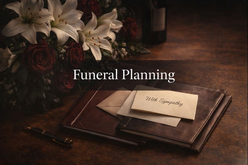 Funeral planning resources for caskets, urns, cremation services, and memorial arrangements