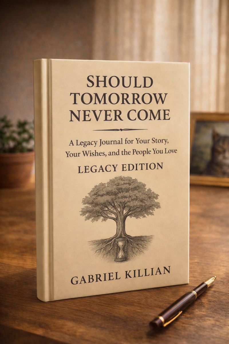 Should Tomorrow Never Come Legacy Edition guided legacy journal cover