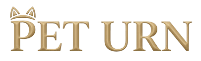 PetUrn logo, handcrafted ceramic pet cremation urns for dogs, cats, and rabbits
